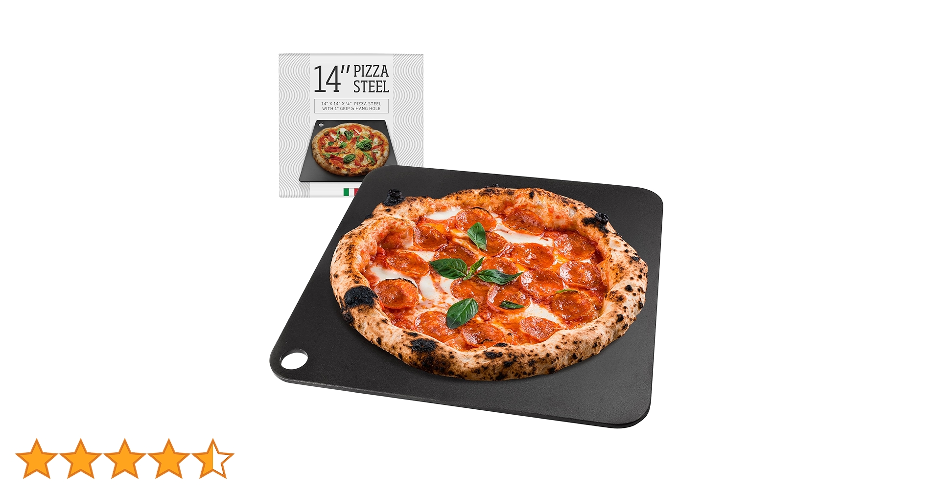 ピザ Amazon.co.jp: IMPRESA オーブン用ピザスチール - 14 x 14 x